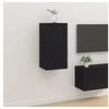 Image de Meuble TV mural Noir 40x34,5x80 cm816673