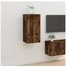 Image de Meuble TV mural Chêne fumé 40x34,5x80 cm