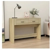 Image de Table console Chêne sonoma 100x39x75 cm Bois d'ingénierie816779