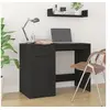 Image de Bureau Noir 100x49x75 cm Bois d'ingénierie