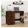 Image de Bureau Chêne fumé 100x49x75 cm Bois d'ingénierie