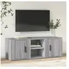 Image de Meuble TV Sonoma gris 100x31,5x35 cm Bois d'ingénierie