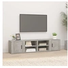 Image de Meubles TV 2 pcs Gris béton 80x31,5x36 cm Bois d'ingénierie819445