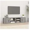 Image de Meubles TV 2 pcs Sonoma gris 80x31,5x36 cm Bois d'ingénierie819449