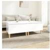 Image de Bijzettafels 2 st 50x46x35 cm bewerkt hout hoogglans wit819505