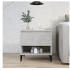 Image de Bijzettafel 50x46x50 cm bewerkt hout betongrijs819556