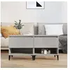 Image de Bijzettafels 2 st 50x46x50 cm bewerkt hout betongrijs819557