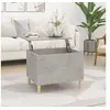 Image de Table basse Gris béton 60x44,5x45 cm Bois d'ingénierie819568