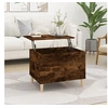 Image de Table basse Chêne fumé 60x44,5x45 cm Bois d'ingénierie819569