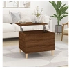 Image de Table basse Chêne marron 60x44,5x45 cm Bois d'ingénierie819571