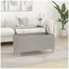 Image de Table basse Gris béton 90x44,5x45 cm Bois d'ingénierie819584