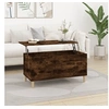 Image de Table basse Chêne fumé 90x44,5x45 cm Bois d ingénierie