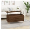 Image de Table basse Chêne marron 90x44,5x45 cm Bois d'ingénierie819587
