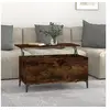 Image de Table basse Chêne fumé 90x44,5x45 cm Bois d'ingénierie819593