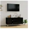 Image de Meuble TV Noir 102x44,5x50 cm Bois d'ingénierie819597