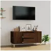 Image de Meuble TV Chêne marron 102x44,5x50 cm Bois d'ingénierie819603