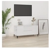 Image de Meuble TV Blanc 102x44,5x50 cm Bois d'ingénierie819604
