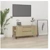 Image de Meuble TV Chêne sonoma 102x44,5x50 cm Bois d'ingénierie819607
