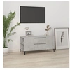 Image de Meuble TV Gris béton 102x44,5x50 cm Bois d'ingénierie819608
