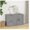 Image de Buffet, Armoire Latérale, Placard avec Rangement, Meuble de Salon Salle de Séjour Intérieur, Moderne, Sonoma Gris Bois d'Ingénierie