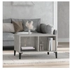 Image de Table basse Gris béton 60x50x36,5 cm Bois d ingénierie