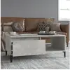 Image de Table basse Gris béton 90x50x36,5 cm Bois d'ingénierie821056
