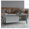 Image de Table basse Sonoma gris 90x50x36,5 cm Bois d ingénierie