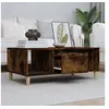 Image de Table basse Chêne fumé 90x50x36,5 cm Bois d'ingénierie821065