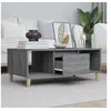 Image de Table basse Sonoma gris 90x50x36,5 cm Bois d'ingénierie821066