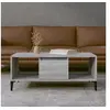 Image de Table basse Sonoma gris 90x50x36,5 cm Bois d'ingénierie821074