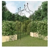 Image de Arches de jardin 2 pcs Noir 120x38x260 cm Acier