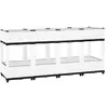Image de Lit surélevé 160x40x71 cm Polypropylène