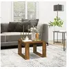 Image de Bijzettafel 50x50x35 cm bewerkt hout gerookt eikenkleurig825825