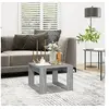 Image de Bijzettafel 50x50x35 cm bewerkt hout grijs sonoma eikenkleurig825826