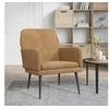 Image de Fauteuil 62x79x79 cm fluweel bruin351411