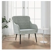 Image de Fauteuil Gris clair 63x76x80 cm Velours