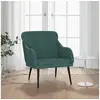 Image de Fauteuil Vert foncé 63x76x80 cm Velours