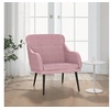Image de Fauteuil 63x76x80 cm fluweel roze351439