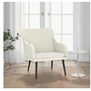 Image de Fauteuil Crème 63x76x80 cm Velours