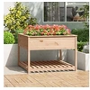 Image de Jardinière avec étagère 111,5x111,5x81 cm Bois massif de pin823801