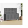 Image de Boîte de rangement de jardin Gris 108x42,5x54 cm Bois de pin 823831