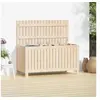 Image de Boîte de rangement de jardin 115x49x60 cm Bois massif de pin 823836