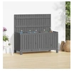 Image de Boîte de rangement de jardin Gris 115x49x60 cm Bois de pin 823838
