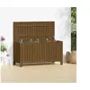 Image de Boîte de rangement de jardin Marron miel 115x49x60 cm Bois pin 823839