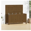 Image de Boîte de rangement de jardin Marron miel 121x55x64 cm Bois pin 823846