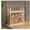 Image de Support pour bois de chauffage 110x35x108,5 cm Bois de pin