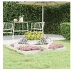 Image de Jardinière Blanc 112x112x27 cm Bois massif de pin