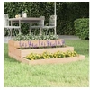 Image de Jardinière 78x78x27 cm Bois massif de pin 823906