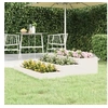 Image de Jardinière Blanc 107x107x27 cm Bois massif de pin 823914