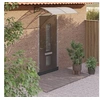 Image de Auvent de porte Gris 150x100 cm Polycarbonate